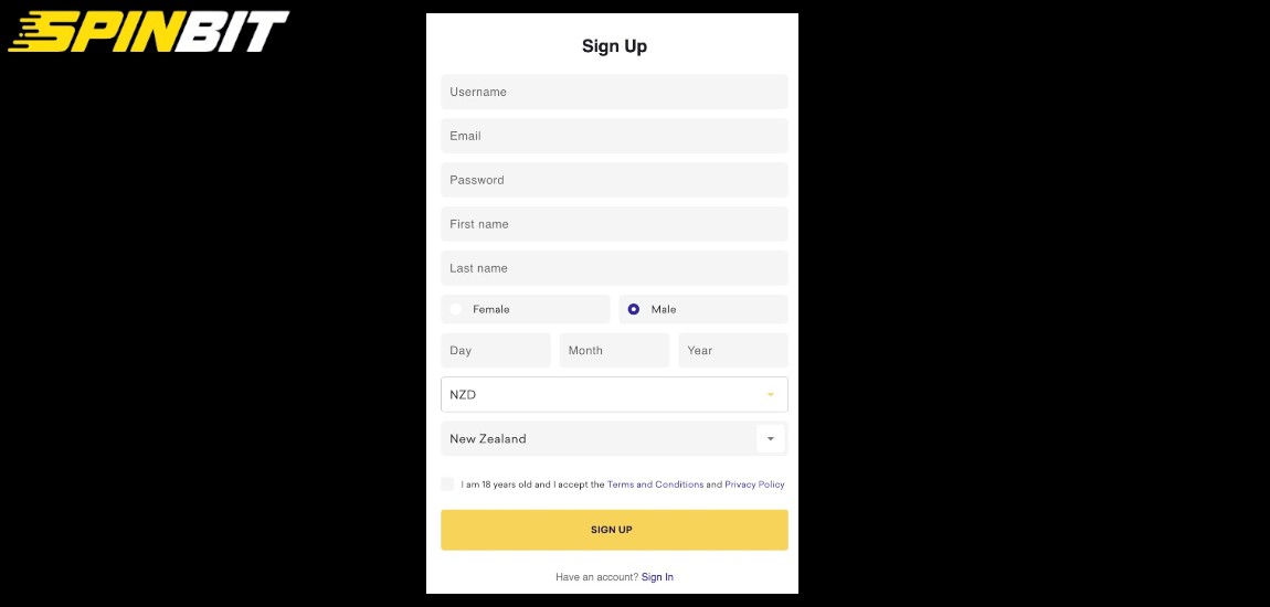 Instructions for registration on the official website
